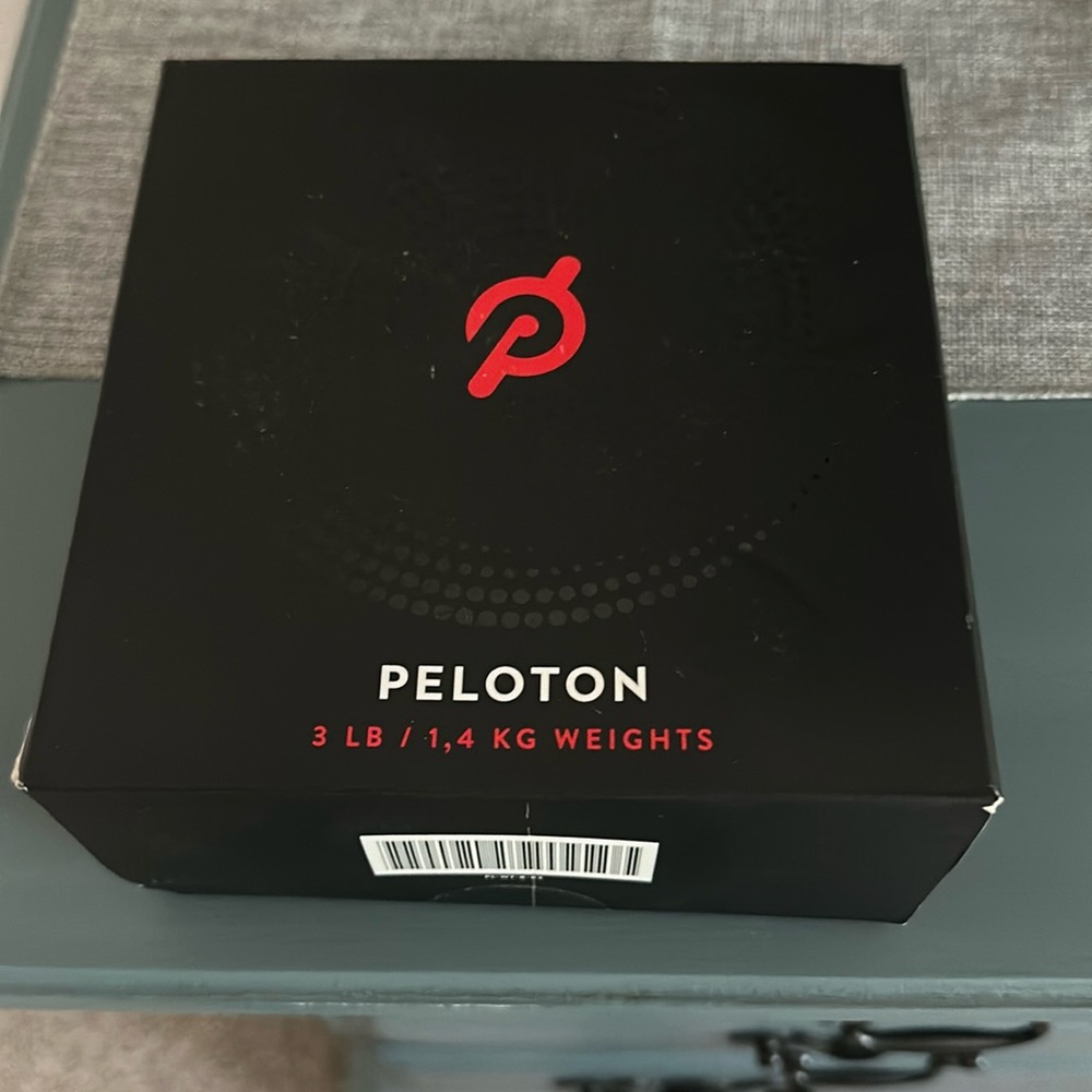 New peloton 3lb weights